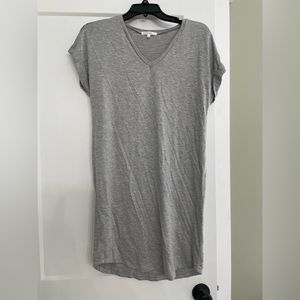 Gray tshirt dress